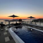Sayani Gupta Instagram - The sunset that was.. Only gratitude! ⭐️🤞🤍 @ayeshachauhan 🌸 Santorini, Greece