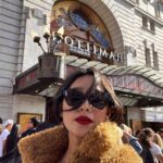 Sayani Gupta Instagram - Been waiting to see this for years! Finally did it! @ipritamofficial insisted that I saw it! Mind is blown and soul, inspired!!! @hamiltonmusical Saw actors outside the show, in normal clothes, getting coffee.. so normal, the whole scene. Something remarkable about performers on stage and their larger than life aura. And the minute they step down, we are all the same! Wish I could watch one play or performance every day!