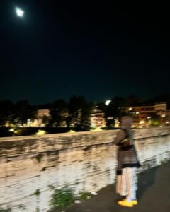 Sayani Gupta Instagram - Striped charm @eshwarlog Rome, Italy