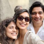 Sayani Gupta Instagram - 💇‍♀️💇with the cuties @rohan_jagtap_ @deepalid10 🤎🤍