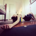 Sayani Gupta Instagram - Love a good yoga morning @eric_angus 🌸 Miss you everyday @jogmihir
