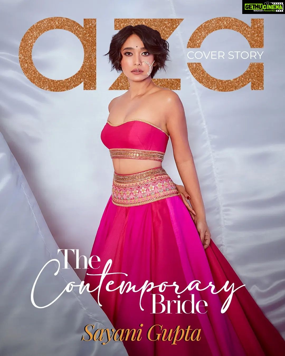 Sayani Gupta Instagram - Presenting @azafashions #CoverStory starring the uber talented @sayanigupta Even if you haven’t seen Sayani at the top of her craft in #MargaritaWithAStraw, #Parched, #InsideEdge, #Article15, #PoshamPa, #FourMoreShotsPlease, and #Pagglait, or aren’t aware that she has been dancing (Bharatnatyam) since she was a year and eight months old, you would instantly know she’s a performing artist. Her gaze is sure, her movements full of grace; she romances the captive lens to create magic as the #AzaCoverStory muse in “The Contemporary Bride.” In her decade-long career, Sayani has worked with some of the best storytellers of our times, including #AnuragBasu, #AnubhavSinha, #SumanMukhopadhyay, Q and #ShonaliBose. She shares: “Working with directors like them prepares you for variety, for improvisations, and you grow as an actor. I’m the best version of myself when the director trusts me to do my thing. If I receive a little love and confidence from my directors, I can really fly, create magic, and make things happen.” Read all about Sayani’s fascinating journey in the Aza Cover Story (link in bio): https://www.azafashions.com/coverstory_sayanigupta On Sayani: @taruntahiliani Nose ring: @curiocottagejewelry Editor: @devanginishar Photographer: @kadamajay Interview: @sreemita_bhattacharya Styling: @shreejarajgopal Hair: @deepalid10 Makeup: @sitalmakeup Artist’s Reputation Management: @raindropalterego Coordinator: @thatgirlinabob #Aza #AzaFashions #AzaMagazine #MagazineCover #Bollywood #Celebrity #CelebrityStyle #CelebrityFashion