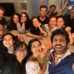 Sayani Gupta Instagram – Surround yourself with people who makes your heart smile.

Nothing feels more comfortable than being in this company 
@jairaj.singhr @smritikiran @pita.chat 
@saggydeee @kabirkhankk @minimathur @shru2kill @shwvenkat @polyvynil @ishikamohanmotwane @motwayne @sheetal_menon @bombaychowparty @atulmongia

The third photo is the one to be framed although Vinil got cut out in spite of the hattrick jump! 😂

The rest were dearly missed 🤎🌸