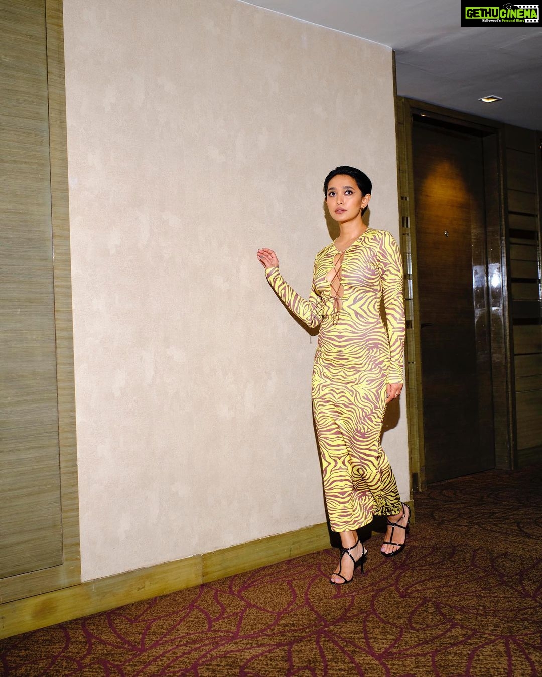 Sayani Gupta Instagram - A whole load of hotness that is @sayanigupta š„ For @primevideoin night! Wearing @meshki @aak.ch Earrings @rafthelabel Hmu @sitalmakeup šø @behalsahil . . . #sayanigupta #style #stylefile #fashion #dressup #hot #ootn #look #styling #celebritystyle #glam #photography #styleinspo #fashiongram #nightout #ig