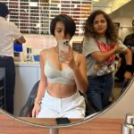 Sayani Gupta Instagram - 💇‍♀️💇with the cuties @rohan_jagtap_ @deepalid10 🤎🤍