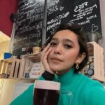 Sayani Gupta Instagram – Not a beer person 
But when in Prague.. 
Beer away!
With my 🍒@paramitagh 
@sennistic thanks for the Recco! Fat Cat Brewery & Pub