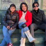 Sayani Gupta Instagram – Missing these two so much already!
Sunset in Berlin yesterday!
@paramitagh @sreya_without_h 
14 years of crazy 
Reunited
FTII to Europe 
#europediaries 
#teenlalona
#berlinebelellapona
#threesisters 
#coldwindwarmheart 
#chhotobodomaajhari
#shorthairgirls Viktoria Park, Berlin