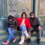 Sayani Gupta Instagram – Missing these two so much already!
Sunset in Berlin yesterday!
@paramitagh @sreya_without_h 
14 years of crazy 
Reunited
FTII to Europe 
#europediaries 
#teenlalona
#berlinebelellapona
#threesisters 
#coldwindwarmheart 
#chhotobodomaajhari
#shorthairgirls Viktoria Park, Berlin