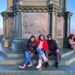 Sayani Gupta Instagram – Missing these two so much already!
Sunset in Berlin yesterday!
@paramitagh @sreya_without_h 
14 years of crazy 
Reunited
FTII to Europe 
#europediaries 
#teenlalona
#berlinebelellapona
#threesisters 
#coldwindwarmheart 
#chhotobodomaajhari
#shorthairgirls Viktoria Park, Berlin