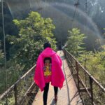 Sayani Gupta Instagram - Hills & bridges In @ilovepero Motivator & Photograher @sangeydekyie09
