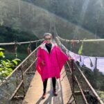 Sayani Gupta Instagram - Hills & bridges In @ilovepero Motivator & Photograher @sangeydekyie09