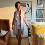 Sayani Gupta Instagram - 🤍 Wet hair Brown lips And some Sun @shreejarajgopal @_otherlabel @eridani.in