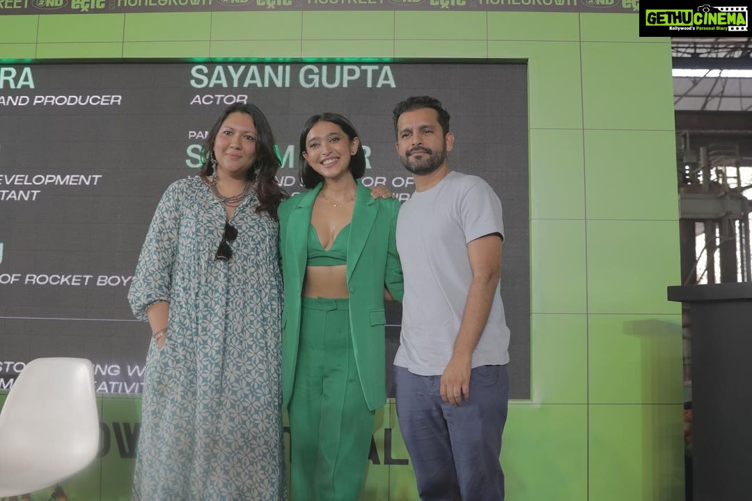 Sayani Gupta Instagram - Random shots with these cuties at @homegrownstreet @homegrownin @shakunbatra @chinxter what the hell was so funny?!!! God knows what we were upto as our other responsible friends left us! @smritikiran @nimishalok @pannuabhay 🤓