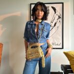 Sayani Gupta Instagram - 👖all the way! @shreejarajgopal @eshwarlog @paloshell @dhwanii.jain Outfit @freakinsindia Jewellery @shopeurumme Bag @bijitcrochet