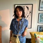 Sayani Gupta Instagram - 👖all the way! @shreejarajgopal @eshwarlog @paloshell @dhwanii.jain Outfit @freakinsindia Jewellery @shopeurumme Bag @bijitcrochet