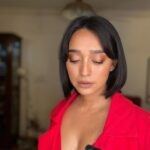 Sayani Gupta Instagram - From no plan to getting dressed in a jiffy only cause I have the best team! They are just unbelievable. 🎈❤️🤞🖤💃 @eshwarlog @paloshell @dhwanii.jain @shreejarajgopal Wearing one of my favourite homegrown & go to brands @stylemati 💋