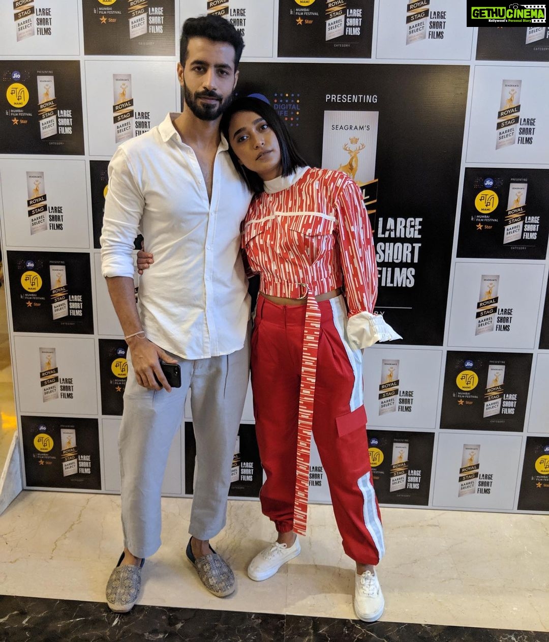 Sayani Gupta Instagram - If you have seen #Farzi you can’t forget this guy! Right? Bhuvan and I met on our first day of the FTII selection workshop.. in 2008. Once you saw Bhuvan, you couldn’t forget him.. so we became friendly. Mostly making fun of each other during the meagre breaks between 50 rounds of acting exercises each day, all day, for 4 days. We both got through. We became friends. Still making fun of each other. He was one of the best in CLOWNING class. Had a natural goofy funny bone in him. I remember a workshop in acting class, with both of us.. in bed, in the scene.. as the class of 20 along with the teacher watched the scene play out.. Bhuvan (with his ingenious choices) thought it would be completely ok, without anyone noticing, to take glycerine in his eyes to cry in the middle of the scene. I, along with everyone in the room couldn’t believe what just happened. We laughed for months. That’s the beauty of acting school that you can do shit & you laugh & learn from it. Bhuvan for one remembers everyone’s exercises with the minutest details. We all.. learnt, laughed, cried, fought, had magical experiences, heartbreaks all together.. like you do in acting/film/art schools. But you also create a bond that surpasses time. Cause during this time, we also realised our love for the craft and the hunger to touch a few moments of Truth through the work we hope to do. I have been waiting for Farzi.. for him. And I expected him to do a good job. But last night when I saw the whole show, I came out engulfed by Firoz. He was so wholesome, and for me the Soul of the show. I thought Bhuvan ate the opportunity thrown at him, he grabbed it, worked bloody hard and came out there and knocked it out of the park! I am ecstatic for him cause this would open numerous doors for him🤞.. but also.. that hunger that binds us all in a way.. is simmering up and he is raring to go! That’s the journey I am proud of.. for him.. for us. And honestly there’s no greater joy than seeing your own people smash it! When one of us wins, we all win. So here’s to all actors who have come before us, paved the way, made it a little easier.. and those who will come after us! ❤️💪🦋🍀 @bhuvanarora27 💫