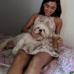 Sayani Gupta Instagram – 🐶 series

During the much needed afternoon breaks in Delhi July heat during #axone 

Shoot days should have massage and 🐕 therapy for endorphins!

At the @cultured_delhi that became our home/office/happy place! Thank you & miss you guys!