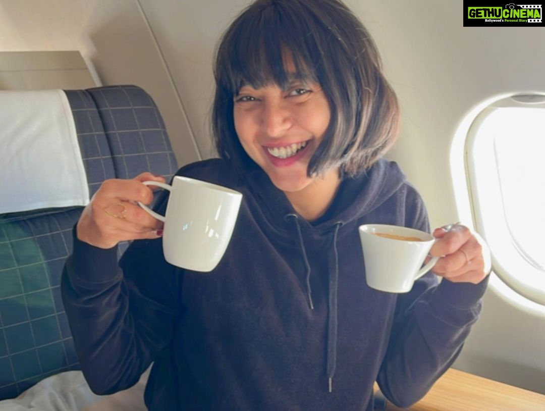 Sayani Gupta Instagram - And it begins! This year has been the Travel Year And only hoping to continue in the journey with the greatest gratitude & a heart full of hope, faith, light and new answers! 🦋✈️🌍🦋 Zürich, Switzerland