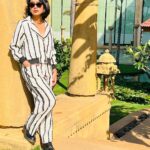 Sayani Gupta Instagram - Roundtable Ready @cnnnews18 And reunited with my babies @eshwarlog @deepalid10 Outfit: @lovebirds.studio Earrings: @houseofjskjewels Necklace: @tanzire.co Rings: @misho_designs Styling: @shreejarajgopal Style team : @dhwanii.jain @yeshadattani Hair Team: @vidushiparashar18 Artist Reputation Management: @raindropalterego