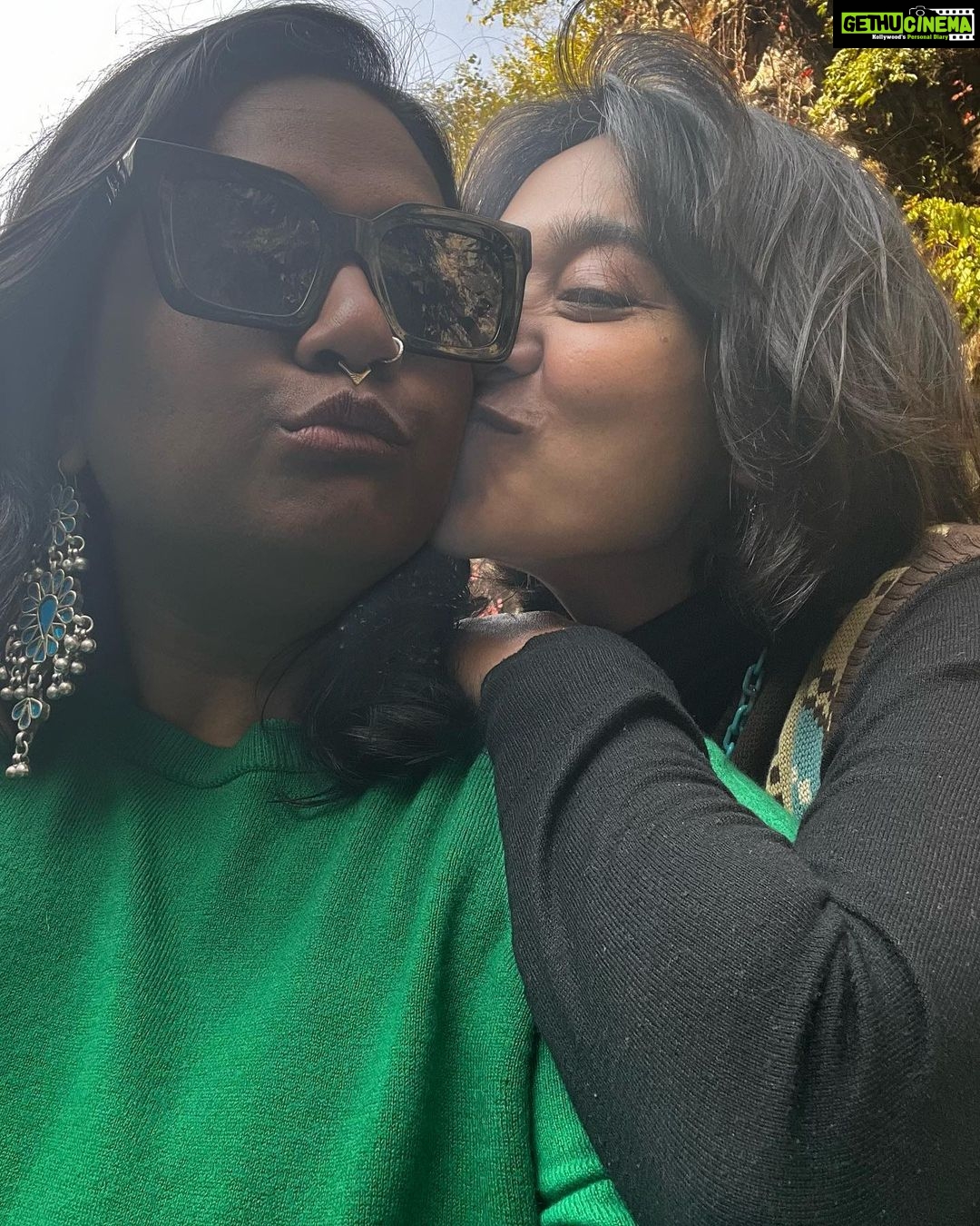 Sayani Gupta Instagram - A late birthday post with my cutest munchkin! Cause we were having the best birthdays of our lives collectively on her BUDDAY! This is an angel in human form, a 🦄 who puts others before herself and walks the talk like no one else! She is the glue to our family and the best gift a girl could ever wish for! Holding you close everyday @smritikiran My love here’s to everything that you ever wished for coming true! I made a wish for you at the Taal and I know you will always have the sun rays shining on you and your heart warmed by the presence of people you adore! Love you!