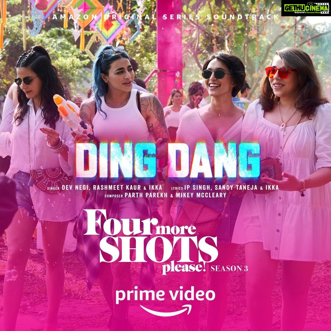 Sayani Gupta Instagram - Holi comes twice this season 🔥 #DingDang song out now!! #FourMoreShotsPlease S3, new season out now @pritishnandy2018 @rangitapritishnandy @ishitapritishnandy @pritishnandycommunications @iamkirtikulhari @banij @maanvigagroo @_prat @neilbhoopalam @parthparekh003 @mikey_mccleary @safirock @sandy.taneja @devnegilive @rashmeetkaur @ikkamusic @baymusichousemumbai @sonymusicindia @primevideoin @4moreshotspls @sitalmakeup @deepalid10 @reannmoradian @aasthasharma