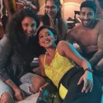 Sayani Gupta Instagram - The general mood with these goof balls! #daminihouse🏘️ @joyeetacruises @reannmoradian @_prat #bts @4moreshotspls
