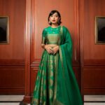 Sayani Gupta Instagram - A Green Wedding 💚 Self Styled and made up with air dried hair 😅 In @payalkhandwala lehanga & jewellery Thank you @elevate_promotions @dhwanii.jain @shreejarajgopal for all the help! 📸 @deepak_guptap_photography