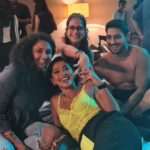 Sayani Gupta Instagram - The general mood with these goof balls! #daminihouse🏘️ @joyeetacruises @reannmoradian @_prat #bts @4moreshotspls