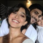 Sayani Gupta Instagram - @4moreshotspls BTS #J&Dee Pratu & Me Jeh, J and D. Damini House Day1 #seasonthree @_prat @joyeetacruises
