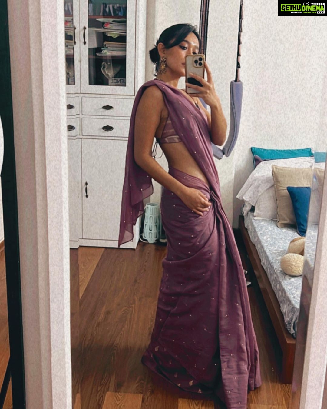 Sayani Gupta Instagram - Been an admirer of @chandrakantofficial creations! He designed costumes for #ps1 & #ps2 Creates magical costumes for Bhansali. He designed this saree for me & created this in a day! Thank you CK! π€ Also @shareendeosthale @bhuvanarora27 π I styled it with forever favourite @amrapalijewels πΈ