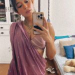 Sayani Gupta Instagram - Been an admirer of @chandrakantofficial creations! He designed costumes for #ps1 & #ps2 Creates magical costumes for Bhansali. He designed this saree for me & created this in a day! Thank you CK! 🤍 Also @shareendeosthale @bhuvanarora27 😘 I styled it with forever favourite @amrapalijewels 🌸