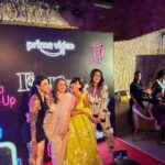 Sayani Gupta Instagram - Last night’s moods! @4moreshotspls premier/launch night! 21.10.22 Part 1 With the partners in shots! @maanvigagroo @banij @iamkirtikulhari @_prat @joyeetacruises