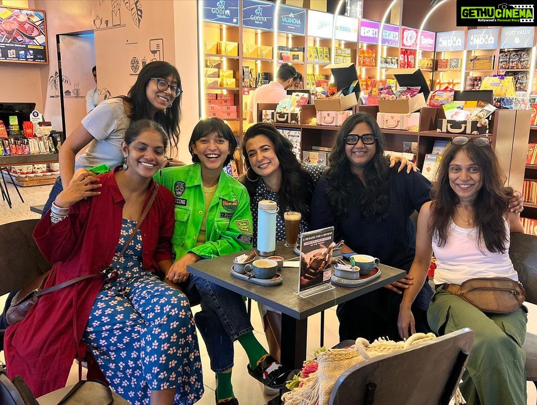 Sayani Gupta Instagram - Birthday weekend has started with the girls!