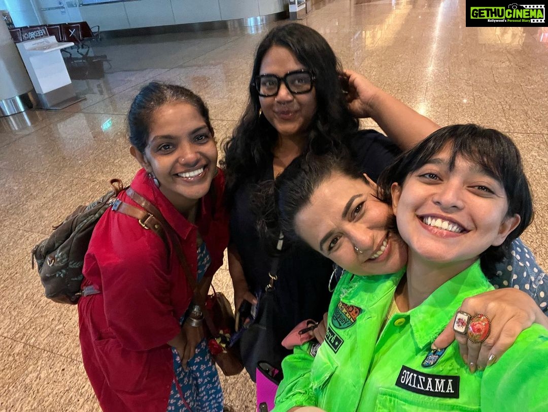 Sayani Gupta Instagram - Birthday weekend has started with the girls!