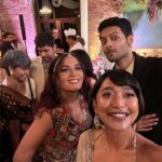 Sayani Gupta Instagram - The sweetest couple in town had the best wedding ever! And what a gorgeous night it was! Pyaar Beshumar! ❤️ @therichachadha @alifazal9 love you both! Thank you for making us part of your new beginnings! Hope yours is filled with love , laughter and a ton of crazy! Love Always!
