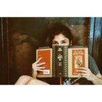 Sharmin Segal Instagram – When your sister hands you a book and says pose 📚 #inhousephotographer @segalsimran 📸