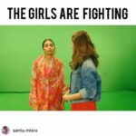 Sharmin Segal Instagram - Today was so much fun!!! @santu.misra! And fight with @spill_the_sass was just the cherry on the cake! #rajukimummy you are the most talented mummies I have seen! @idivaofficial ❤️❤️❤️ #thegirlsarefighting New Delhi