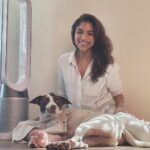 Sharmin Segal Instagram – Breathing clean air in today’s day and age is a luxury. 
Construction, cars and if you have 9 dogs like me, it results in particles in the air that you are breathing in, which regular dusting and cleaning will not necessarily eliminate.
what if you could take responsibility for the air you breath? 
I have been using the Dyson Pure Cool Advance Air Purifier in my room. My favourite feature is the Air Quality Indicator (AQI). It has made me aware that the air I’m breathing on a daily bases is hazardous. Within 2-3 hours of turning the purifier on I see AQI go from red to green. 
Breathing is not something we think about twice before doing…
After understanding the quality of air we breath in I WILL think twice, and take responsibility for my own health, and allowing me to do that is #DysonIndia #ProperPurification #cinnamon @dyson_india