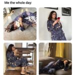 Sharvari Wagh Instagram – Just chill chill.. just chill ! 😴☕️📱📺
#shardontworry #meme