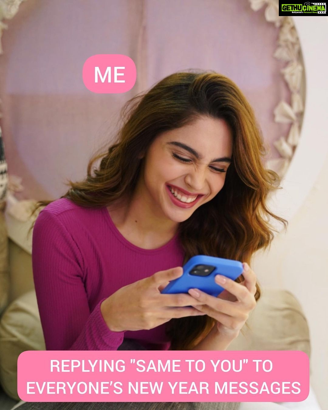 Sharvari Wagh Instagram - Same to you guys, same 2 u! 💗🙃 #meme #shardontworry