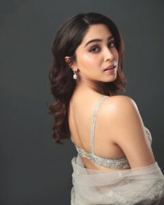 Sharvari Wagh Instagram - If "Chand mera dil, chaandni ho tum” was an outfit 🤍🌙✨

@dishapatilpretcouture @thelittleshopbymegha @twofoldstyles @niccky_rajaani @komalvora_ @onegreymood