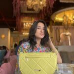 Sheen Dass Instagram - What Color brightens up our day? ☀️☕️ . Felt like all Colors today … 🐠🌈 And that yellow @capresegirl hand bag ! In 💛 with 😍 .. . #ootd #colors #trending #handbags #girls #instagood