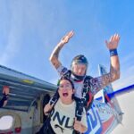 Sheen Dass Instagram - Flying … This time .. out of the plane . 😨😁❤️… . Took a 13,000 ft sky dive in Dubai .. . #skydive #sports #adrenaline #tranquil Skydive Dubai