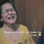 Sheen Dass Instagram - *Surprise* 🥰 Expressing emotions is a strength! This is my family! Loveeeee them 🤭💕 @swatidass @bharatdass15 @savitadass . . #familyfirst #love #mom #dad #daughters