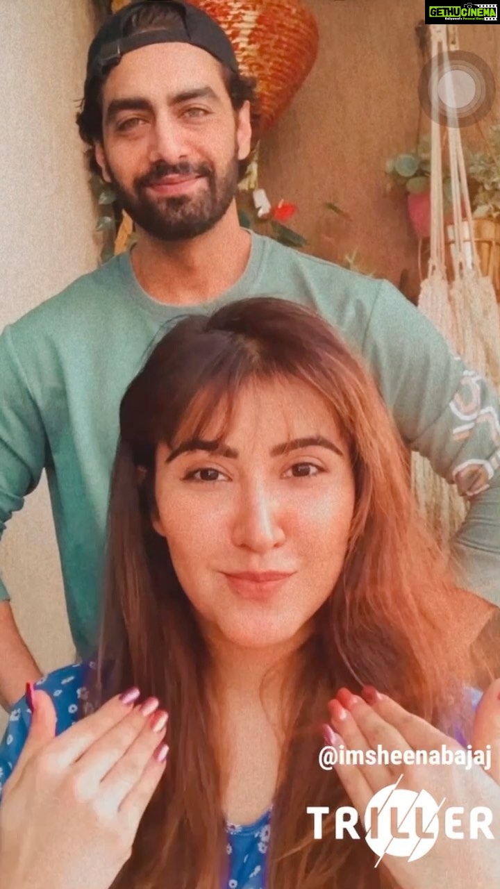 Sheena Bajaj Instagram - Happy 3 years anniversary to us π₯ me n my cookie did nt know how time passed the fourth year of marriage has started,but our fnd ship remains the same β¦ ty for all ur wishes n love π#happymarriageanniversary #trillerindia #triller @triller @trillerindia