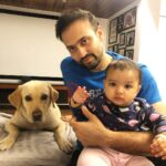 Shikha Singh Instagram - Happy Fathers Day baby @car_run You rock & our kids are lucky to have you as their “Daddy” “Papa” ❤️🥰😇