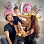 Shikha Singh Instagram - Heartfelt thanks to all of you out there for sending such warm wishes for Alayna’s 1st Bday ❤️😇🙏 #thankful #grateful #alaynas1stbirthday #babygirl #happybirthday #blessedwiththebest #thankyougod #thankyoueveryone #loveyouall