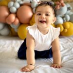 Shikha Singh Instagram - Heartfelt thanks to all of you out there for sending such warm wishes for Alayna’s 1st Bday ❤️😇🙏 #thankful #grateful #alaynas1stbirthday #babygirl #happybirthday #blessedwiththebest #thankyougod #thankyoueveryone #loveyouall