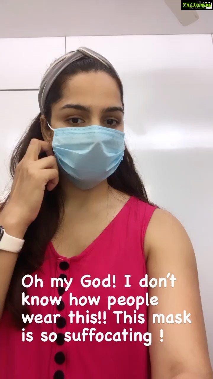 Shikha Singh Instagram - Please wear your Mask, it’s not that big a task!! 😷 🤪